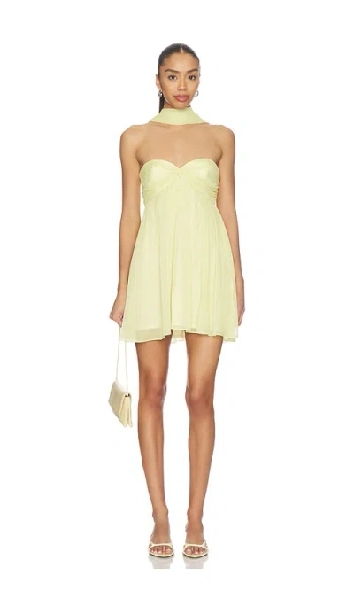 Katie May Lee Dress In Yellow
