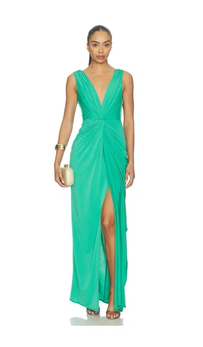 Katie May Leo Gown In Green