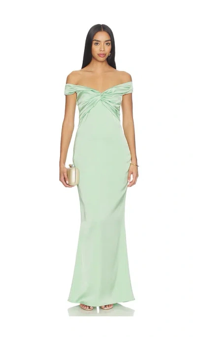 Katie May Liu Gown In Green