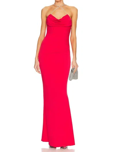 Katie May Lolita Gown In Cherry In Red