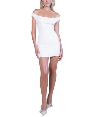 Katie May Nanette Mini Dress In White