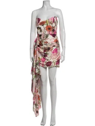 Pre-owned Katie May Nylon Mini Dress In Neutrals