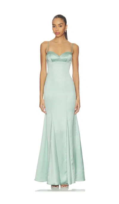 Katie May Opus Gown In Green