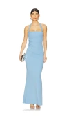 Katie May Piper Gown In 法国蓝