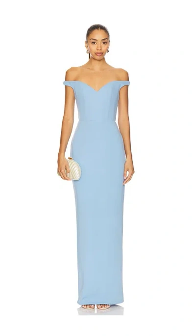 Katie May Reverie Gown In Blue