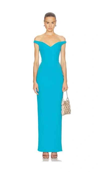 Katie May Reverie Gown In Blue