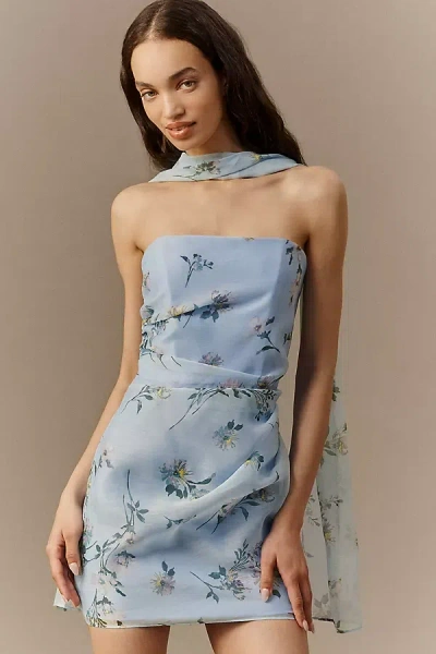 Katie May Roux Mini Dress In Blue