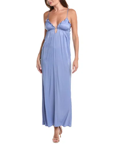 Katie May Sonya Maxi Dress In Blue