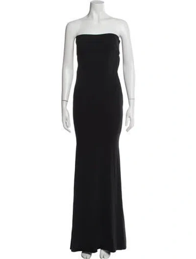 Pre-owned Katie May Strapless Long Dress In Blue