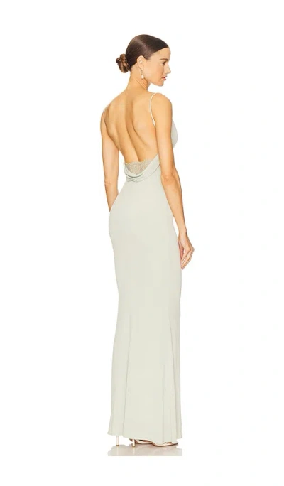 Katie May Surreal Gown In Sage
