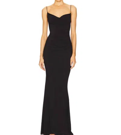 Katie May Surreal Gown In Black