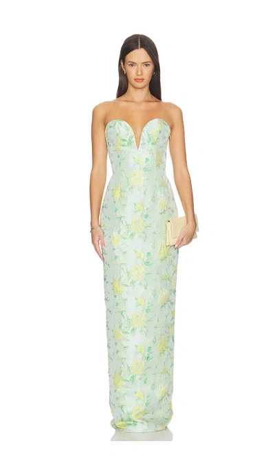 Katie May Ursula Gown In Blue