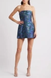 Katie May Valerie Strapless Cocktail Minidress