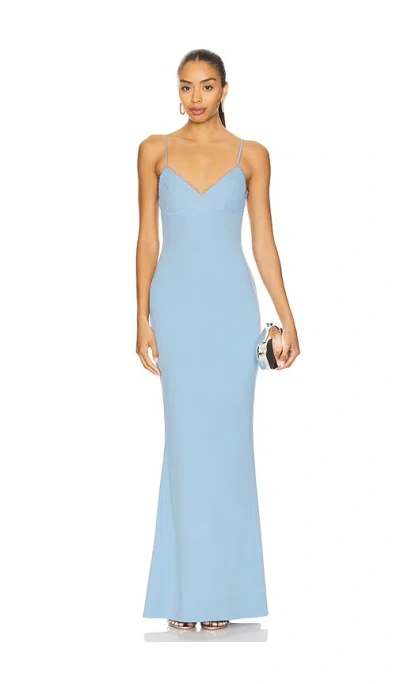 Katie May Vivian Gown In French Blue