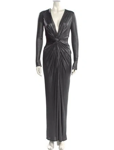 Pre-owned Katie May V-neck Midi Length Dress
