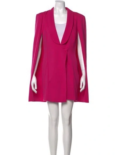 Pre-owned Katie May V-neck Mini Dress In Pink