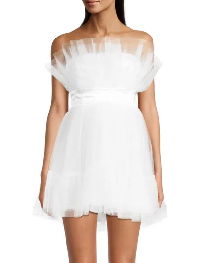 Katie May Women's Elle Tulle Minidress