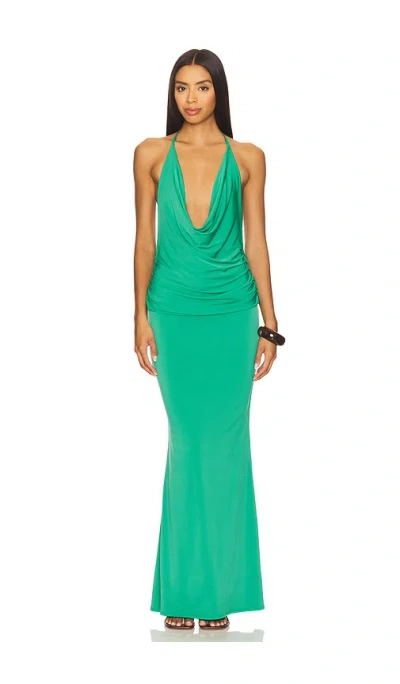 Katie May X Revolve Selene Gown In Green