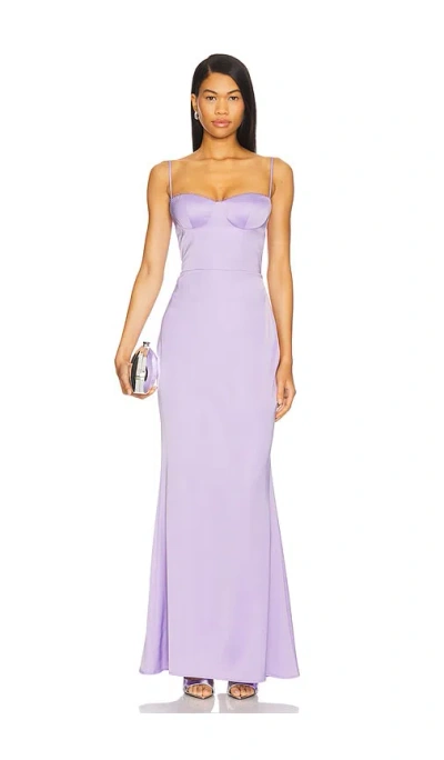 Katie May Yasmin Gown In 浅紫色