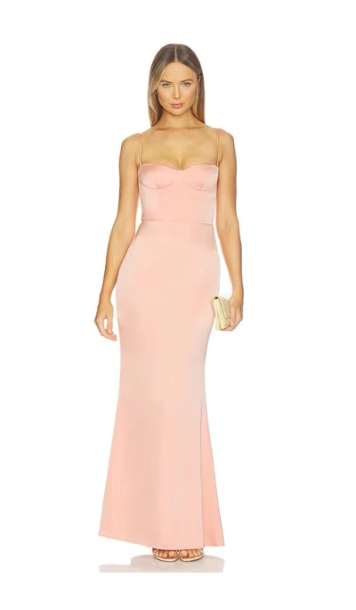 Katie May Yasmin Gown In Pink