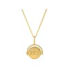 Katie Mullally Limited Women's Amanda Lamb X Katie Mullally Choice Charm Silver & Chain Gold Plated In Gold