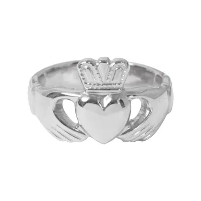 Katie Mullally Limited Women's Claddagh Adjustable Ring Silver