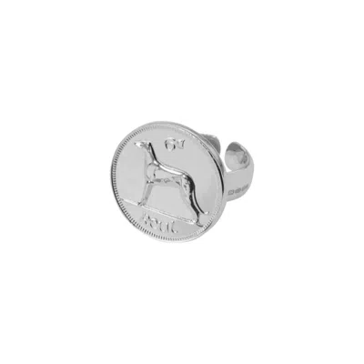Katie Mullally Limited Women's Irish 6d Adjustable Ring Silver