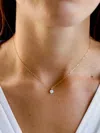 Katie Waltman Opal Drop Necklace In Gold In Gold