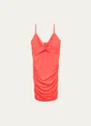 Katiej Nyc Kids' Girl's Amelia Cutout Dress In Npksh