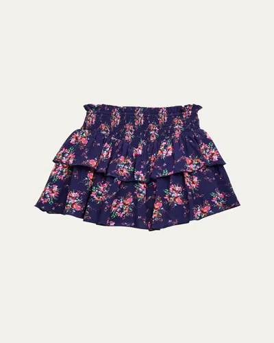 Katiej Nyc Kids' Girl's Brooke Smocked Skirt In Ebbqq