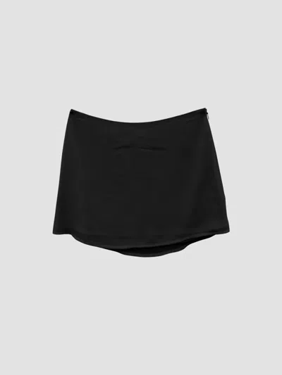 Katiej Nyc Girl's Girl's Hart Mini Skirt In Black