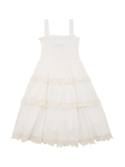Katiej Nyc Girl's Laila Dress In White