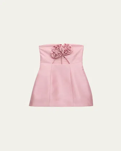 Katiej Nyc Kids' Girl's Luna Tween Party Dress In Baby Pink
