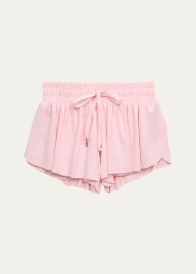 Katiej Nyc Kids' Girl's Tik Tok Tween Shorts In Pink