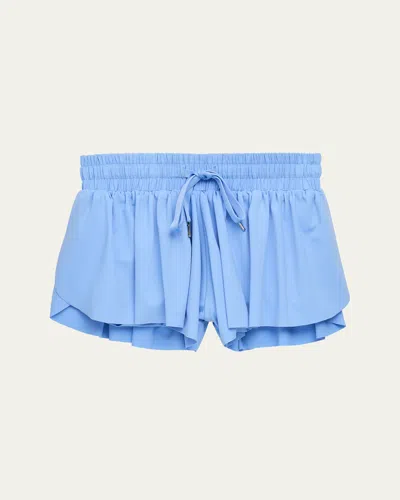 Katiej Nyc Kids' Girl's Tik Tok Tween Shorts In Peri