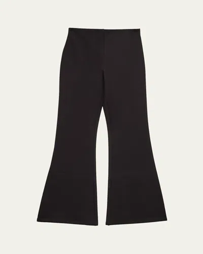 Katiej Nyc Kids' Girl's Tween Christy Flare Leg Pants In Black