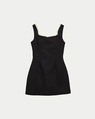 Katiej Nyc Kids' Girl's Tween Faith Mini Dress In Black