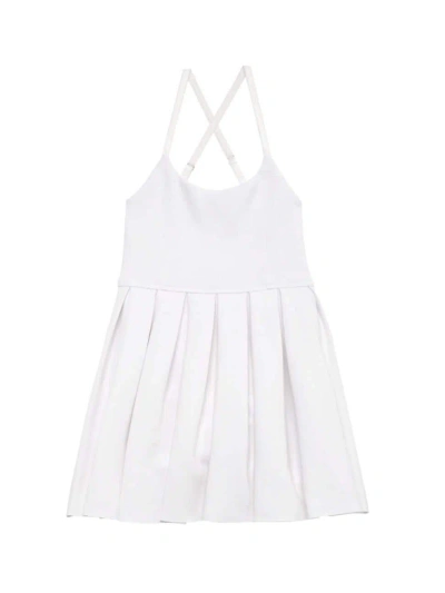 Katiej Nyc Little Girl's & Girl's Sarah Sleeveless Dress In White