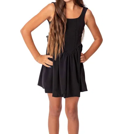 Katiejnyc Amelie Mini Dress In Black