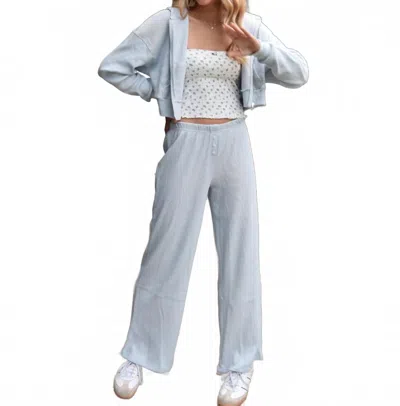 Katiejnyc Girl's Brynn Pants In Baby Blue