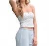 Katiejnyc Girl's Felicity Top In Floral In Transparent
