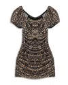 Katiejnyc Girls' Anya Dress - Big Kid In Animal Print