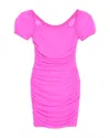 Katiejnyc Girls' Anya Dress - Big Kid In Neon Pink