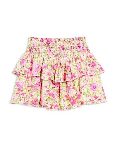 Katiejnyc Girls' Brooke Skirt - Big Kid In Vacay Floral