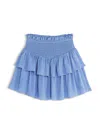 Katiejnyc Girls' Brooke Skirt - Big Kid In Vintage Blue