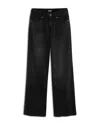 Katiejnyc Girls' Chicago Low Rise Wide Leg Jeans - Big Kid In Black