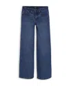 Katiejnyc Girls' Chicago Low Rise Wide Leg Jeans - Big Kid In Blue