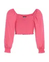 Katiejnyc Girls' Chloe Top - Big Kid In Vintage Rose