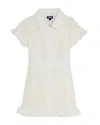 Katiejnyc Girls' Cordelia Boucle Dress - Big Kid In Cream Boucle