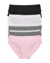Katiejnyc Girls' Days Of The Week Undies - Big Kid In Neutral Multi